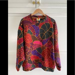 Farm Rio Hidden Animals Graphic Sweatshirt